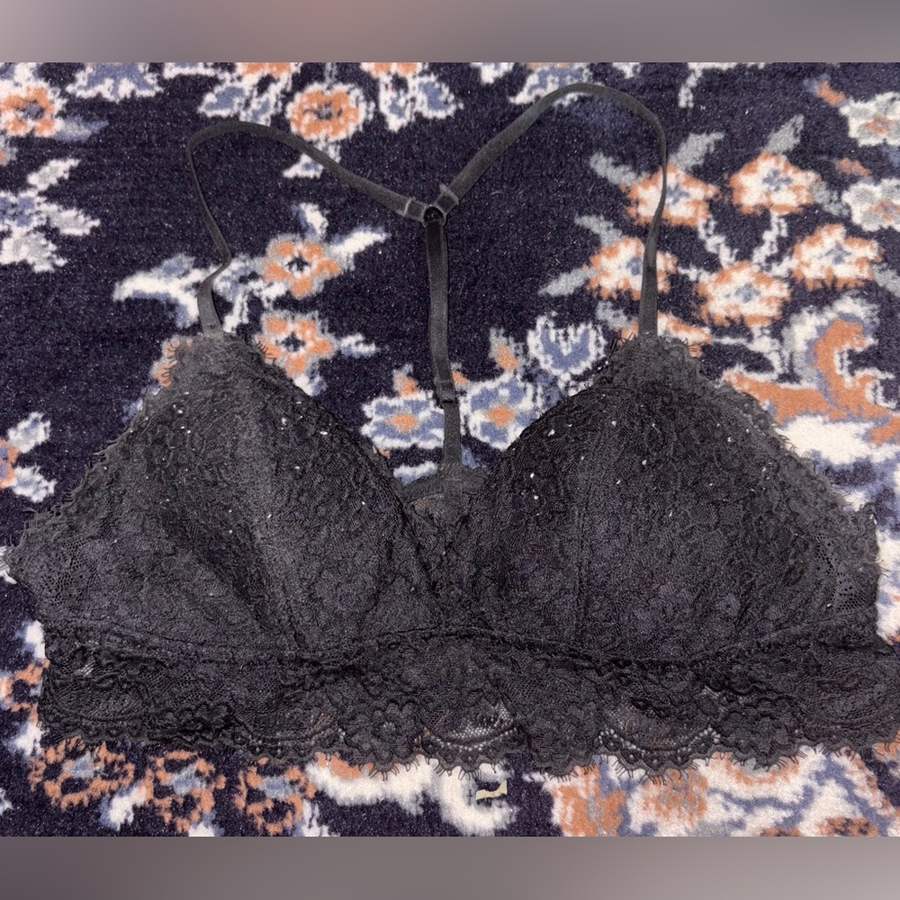 Aerie Black Lace Bralette